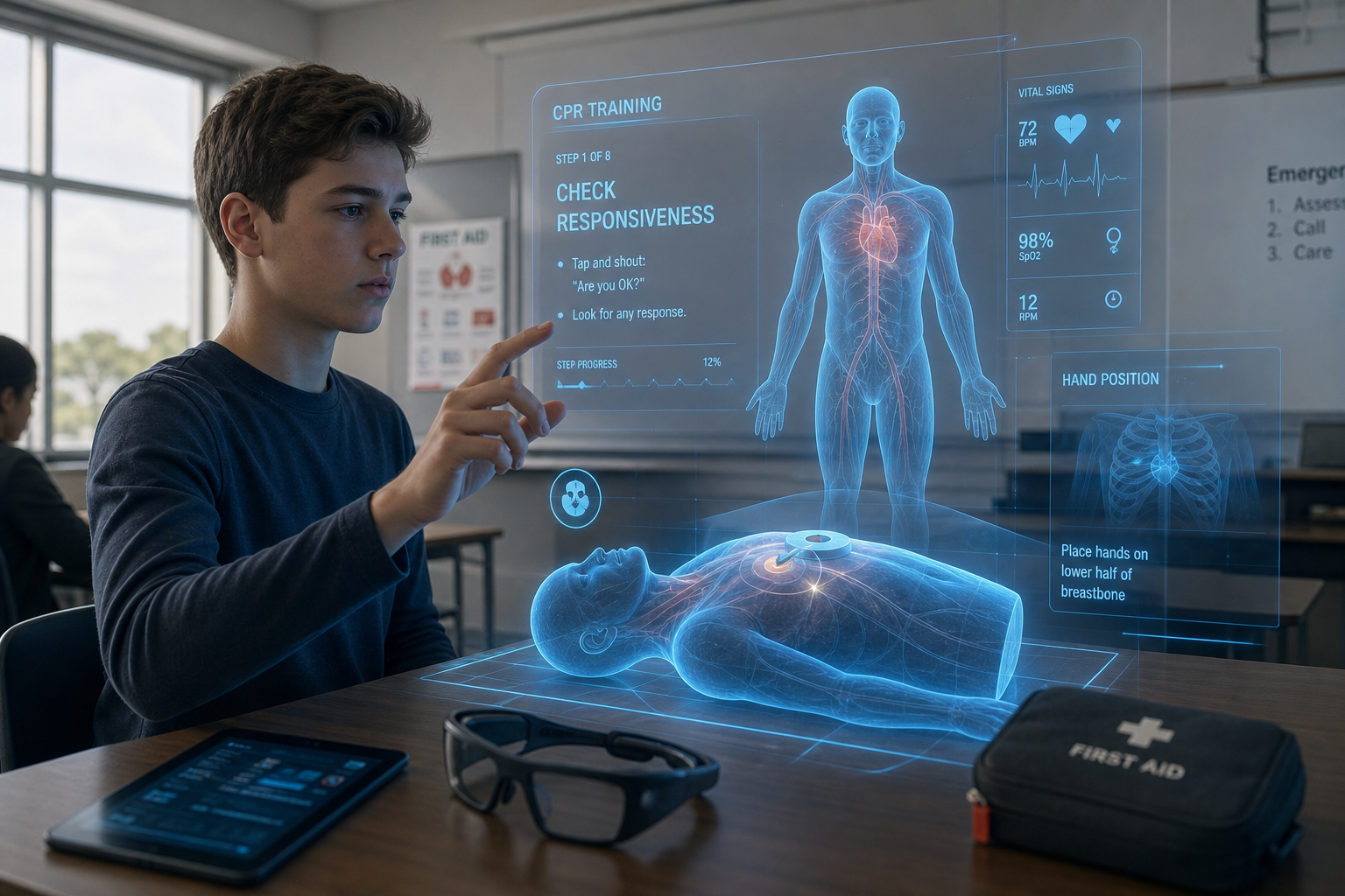 Immersive training without the risk