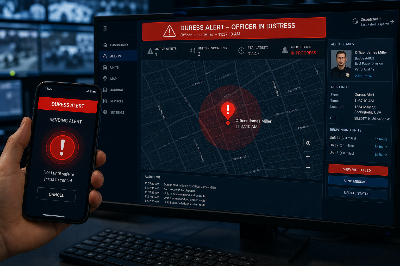 Emergency response built into operations