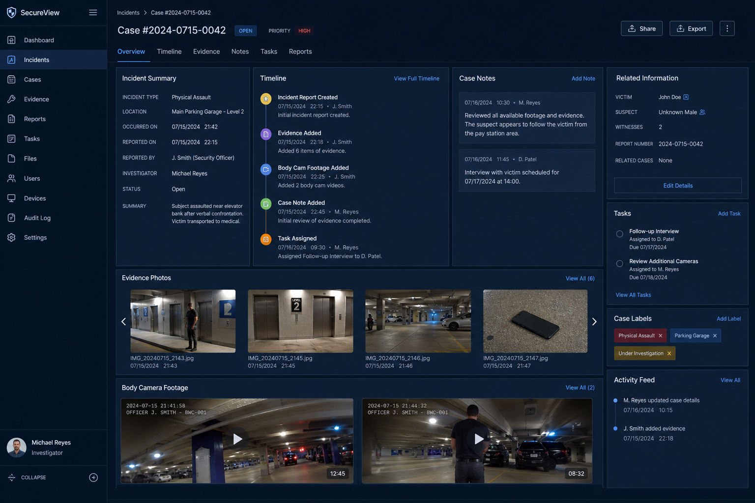 From report to resolution - fully documented